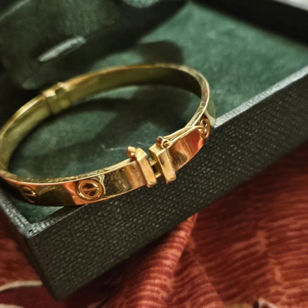 ✨💍Cartier love Bracelet 100% 18k gold